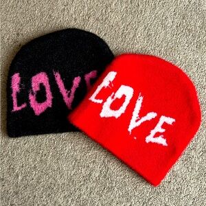 Mohair Fuzzy Beanie’s